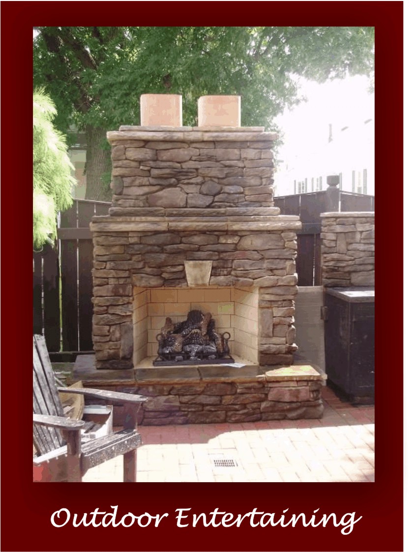 Outdoor Fireplace